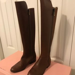Bandolino Womens Camme Cognac Riding Boots - 6.5